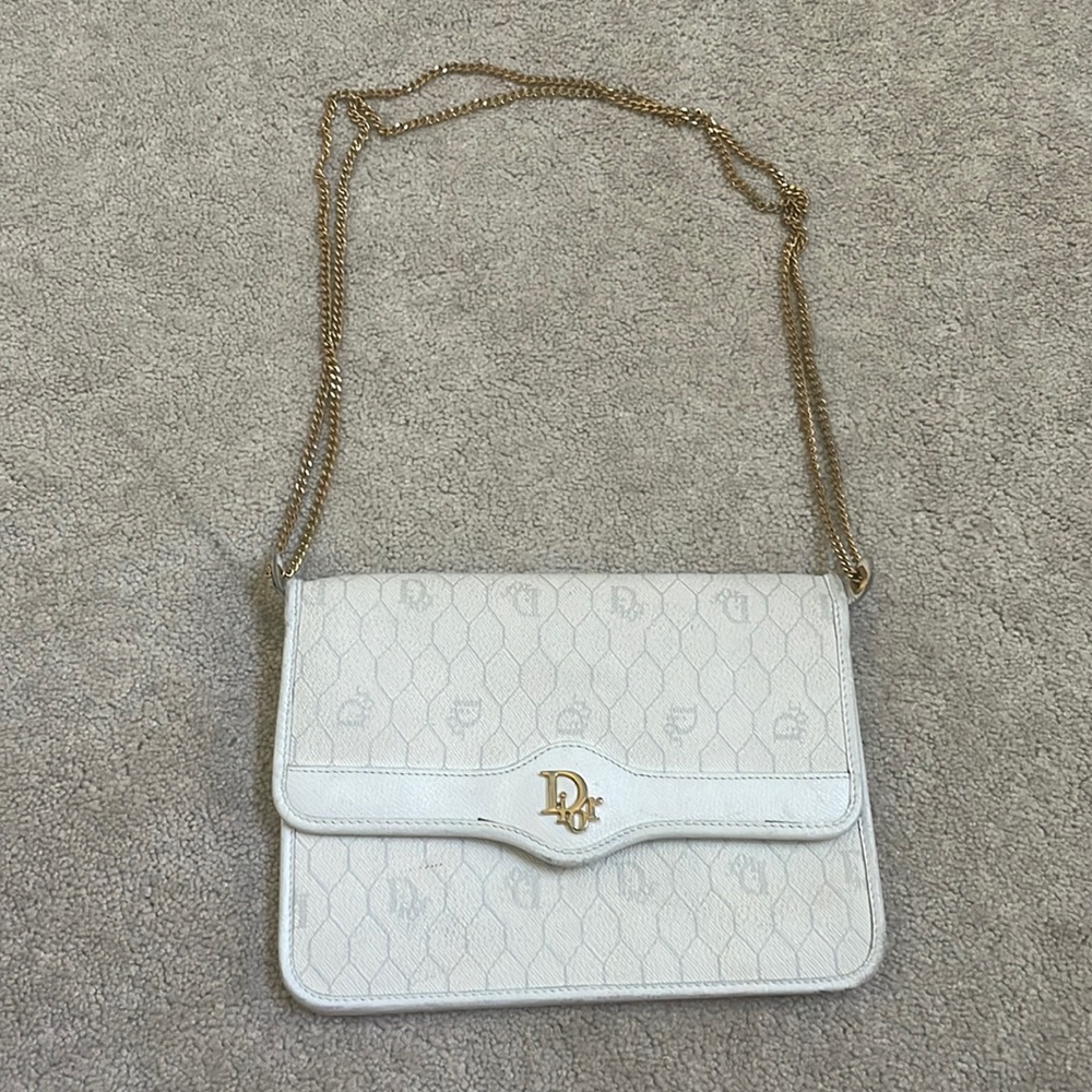 Dior Honeycomb vintage shoulder bag